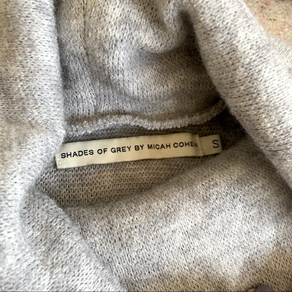 Turtle Neck Sweater | Size Small | Shades of Grey by Micah Cohen - Picture 3 of 3